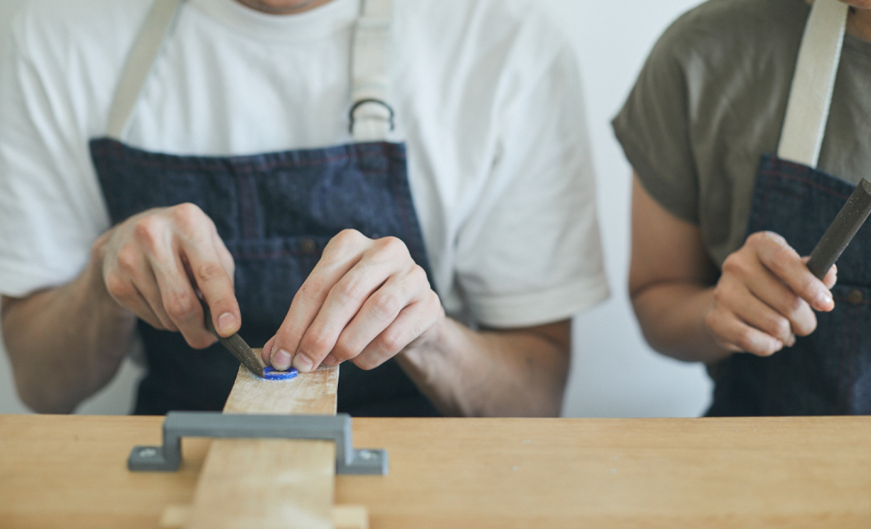 指輪制作の流れ