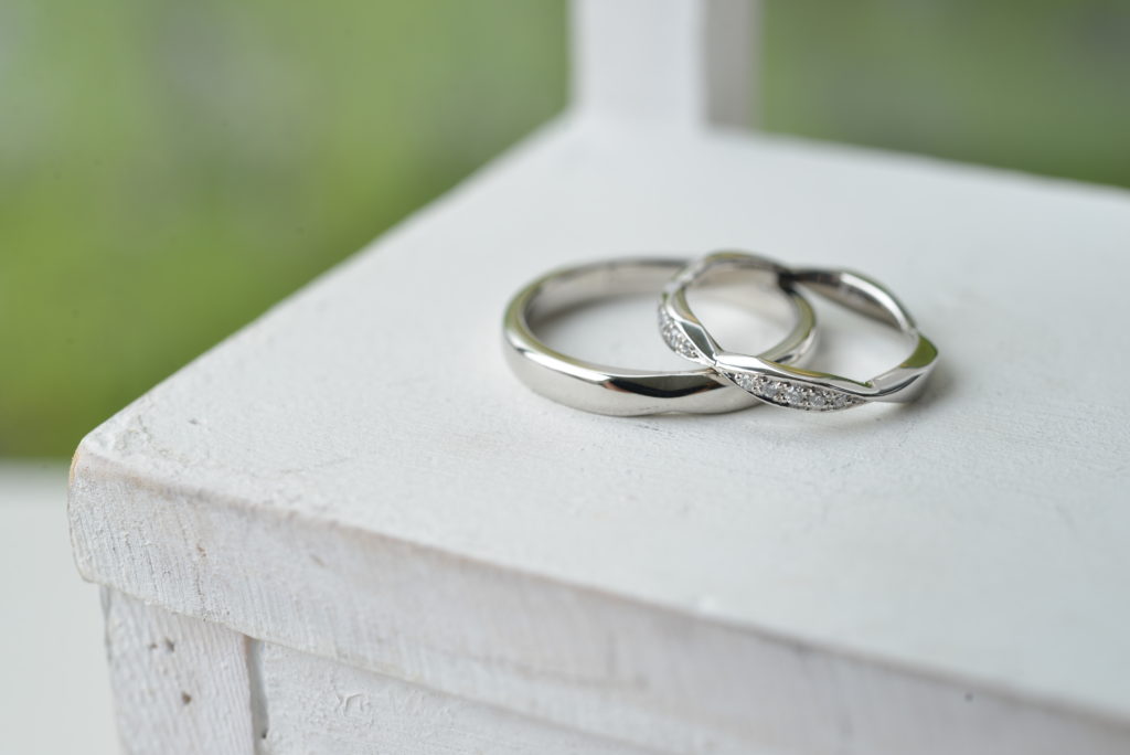 結婚指輪 リボン