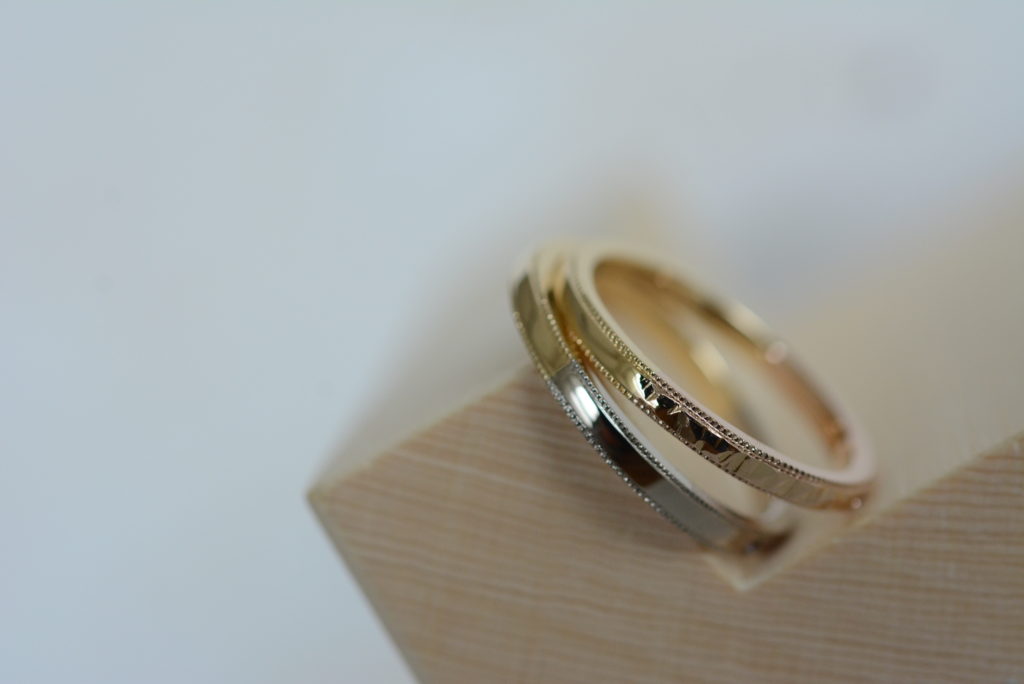 結婚指輪 ミルグレイン