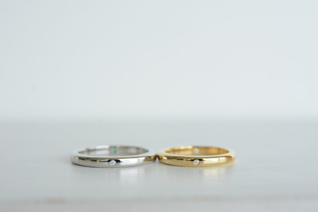 手作り結婚指輪　244-9570