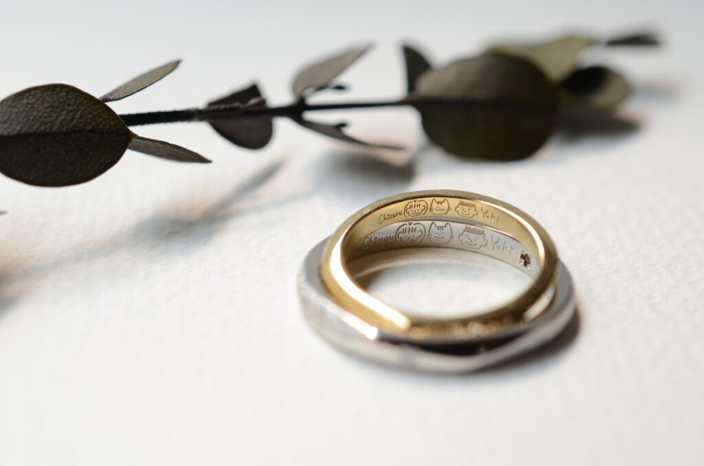 手作り結婚指輪　242-4600