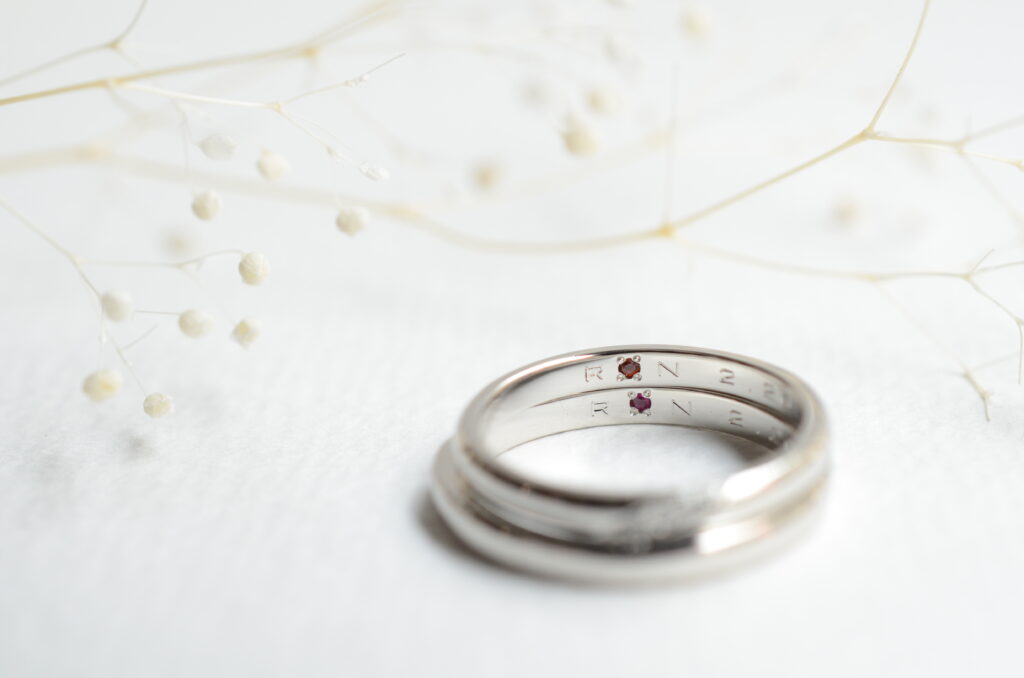 手作り結婚指輪　244-7510