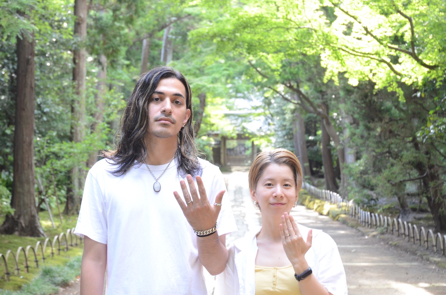 “幸せな二人”
