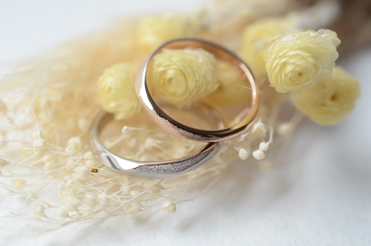 ““手作り結婚指輪””